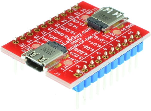 HDMI Type A Female to HDMI Type A Female pass through adapter
